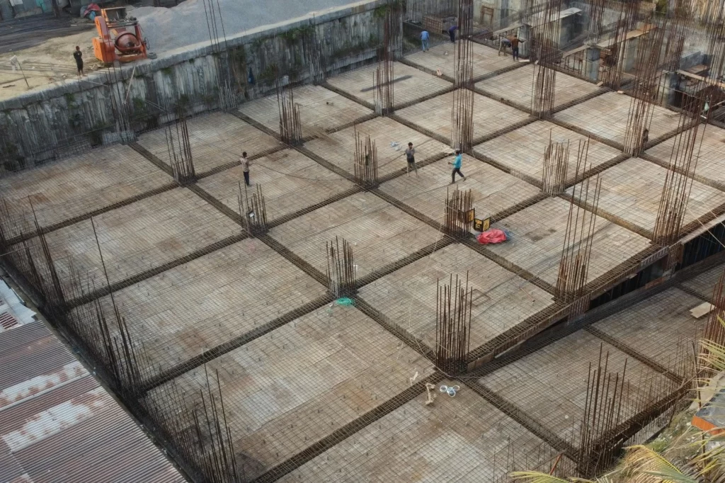 Concrete basement waterproofing